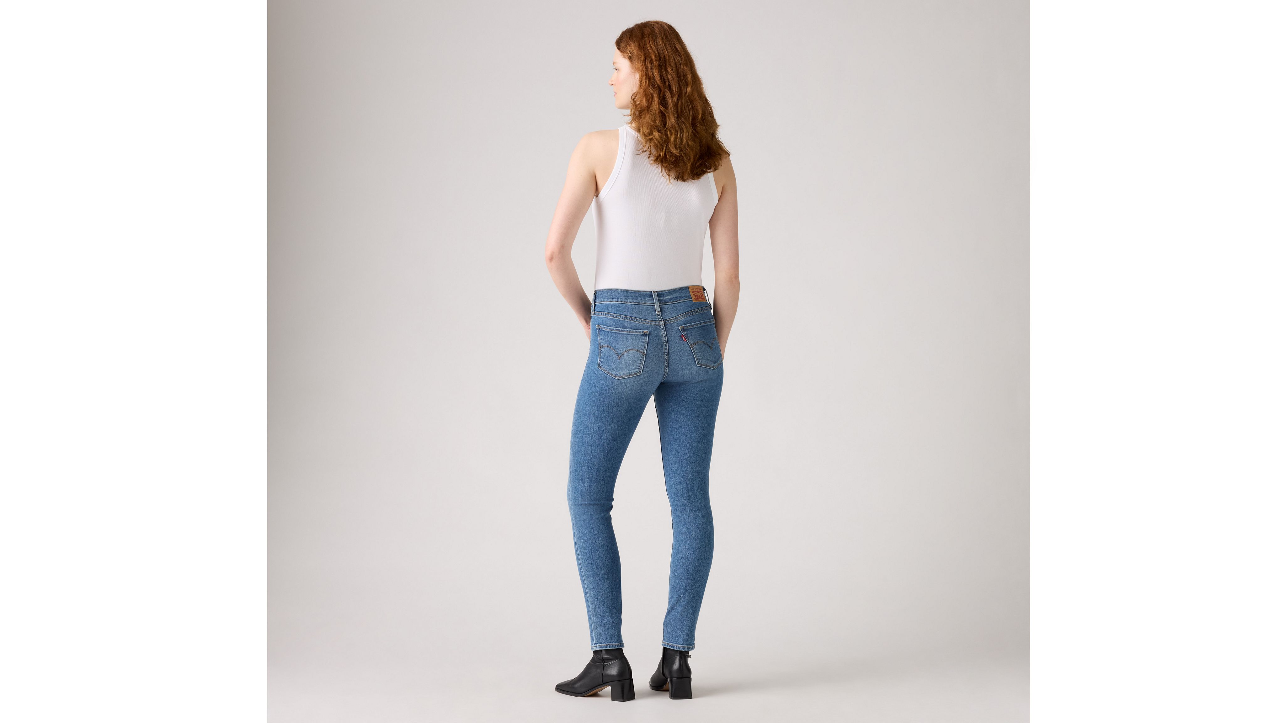 311 Узкие женские джинсы Shaping Levi's, Eternal Indigo - Medium Wash — фото 4