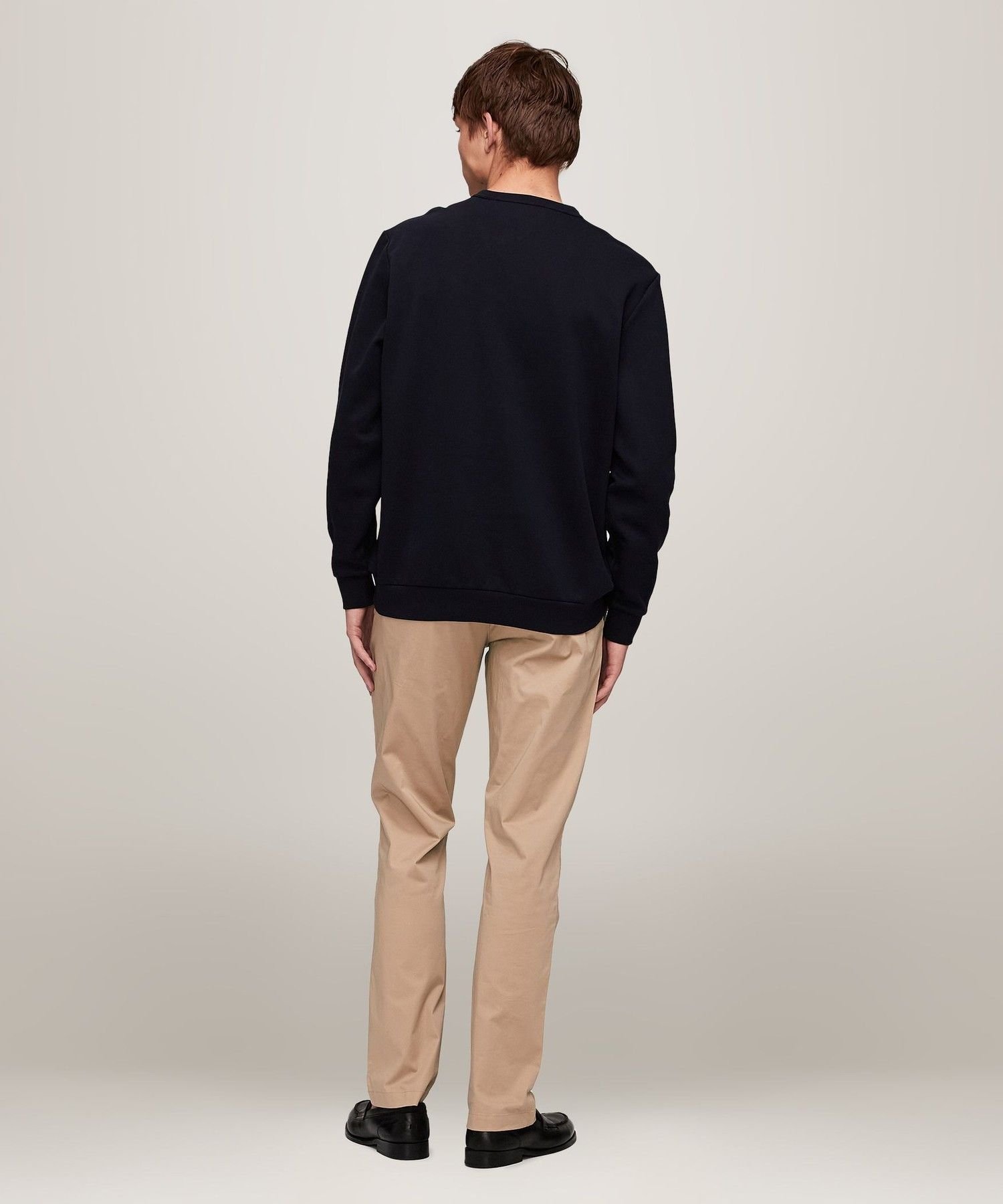 Свитшот AK ESSNTL INTCHN CRW Mdm Gry Hthr Tommy Hilfiger, Navy DW5 — фото 2