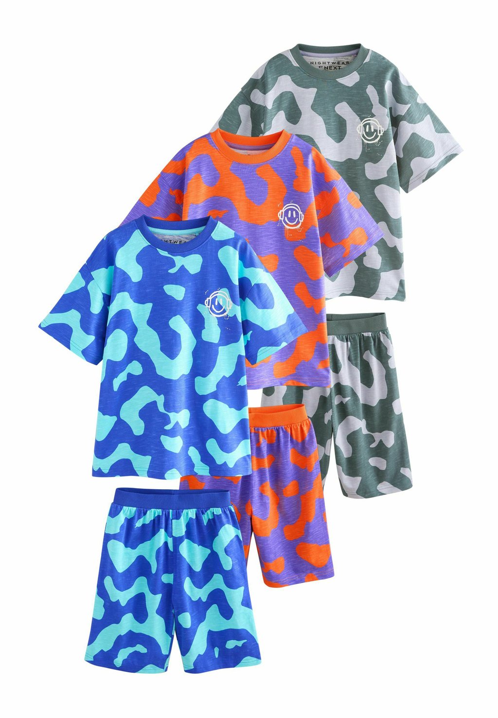 

Пижама 3 PACK SET REGULAR FIT Next, синий