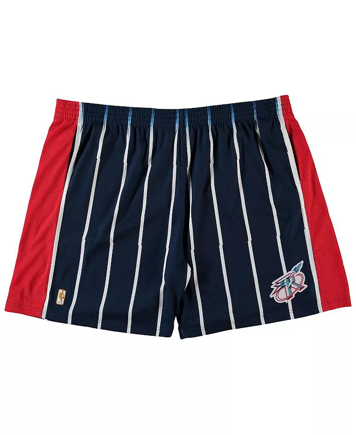 

Мужские шорты Houston Rockets Big Tall Hardwood Classics Team Swingman от Mitchell Ness в синем цвете Mitchell & Ness