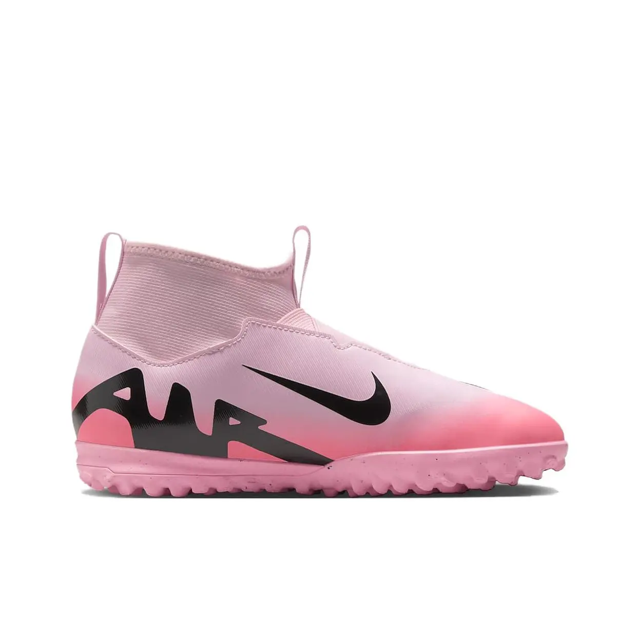 Футбольные бутсы Mercurial Superfly 9 Club Kids для начальной школы Nike, цвет Foam Pink/Black — фото 2