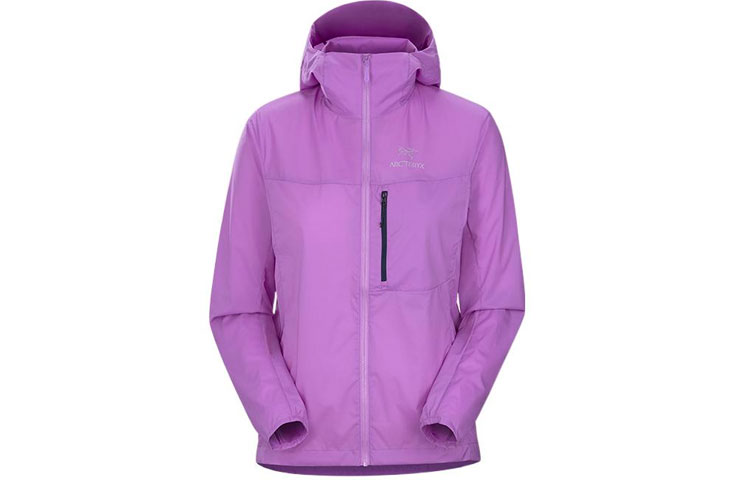 Arcteryx Женская куртка с кристаллами фиолетовая, Black — фото 4