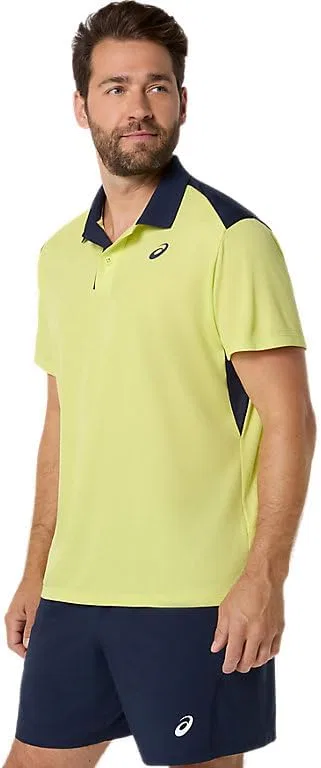 Мужская теннисная одежда ASICS Court Polo, Pistachio — фото 4