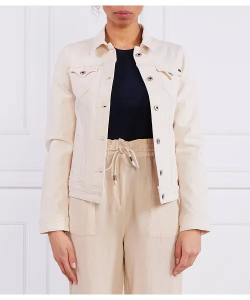 

Джинсовая куртка из секонд-хенда Regular fit Pepe Jeans London, бежевый