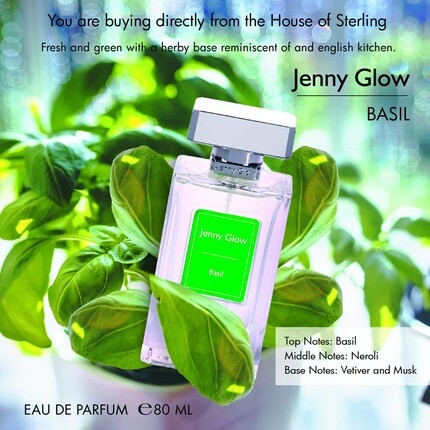 Мужская парфюмерная вода Jenny Glow Basil Eau de Parfum 80ml — фото 3