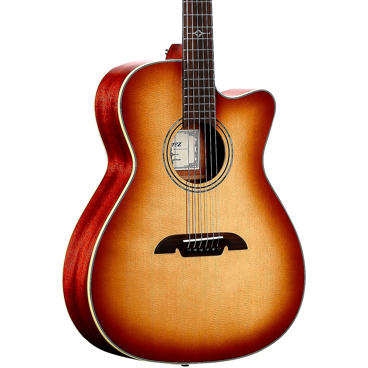 

Alvarez MF60CE Folk-OM Акустически-электрическая гитара Shadow Burst