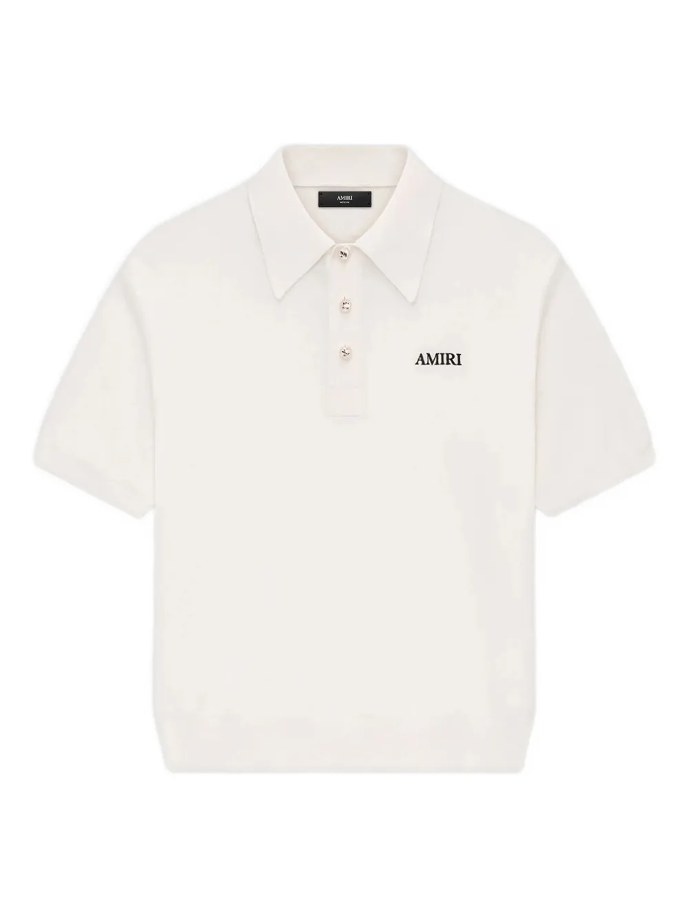 

Поло Spirit с короткими рукавами AMIRI, белый