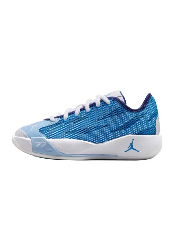 Детские баскетбольные кроссовки jordan luka 77 'love letter' Jordan, White Signal Blue Deep Royal Psychic Blue