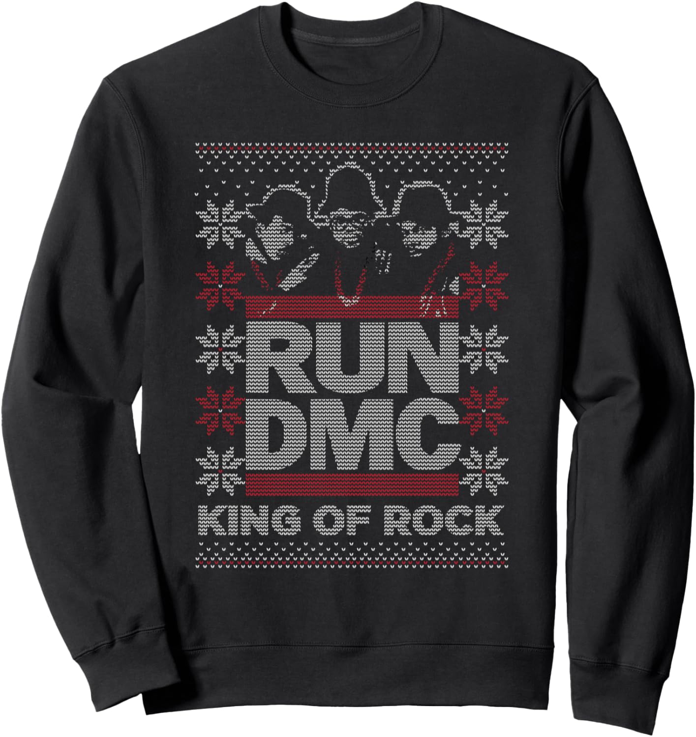 

Толстовка Run DMC Holiday King Of Rock, черная, Черный, Толстовка Run DMC Holiday King Of Rock, черная