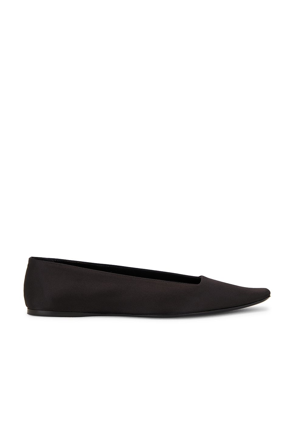 Балетки Poppy Ballerina Saint Laurent, цвет Nero