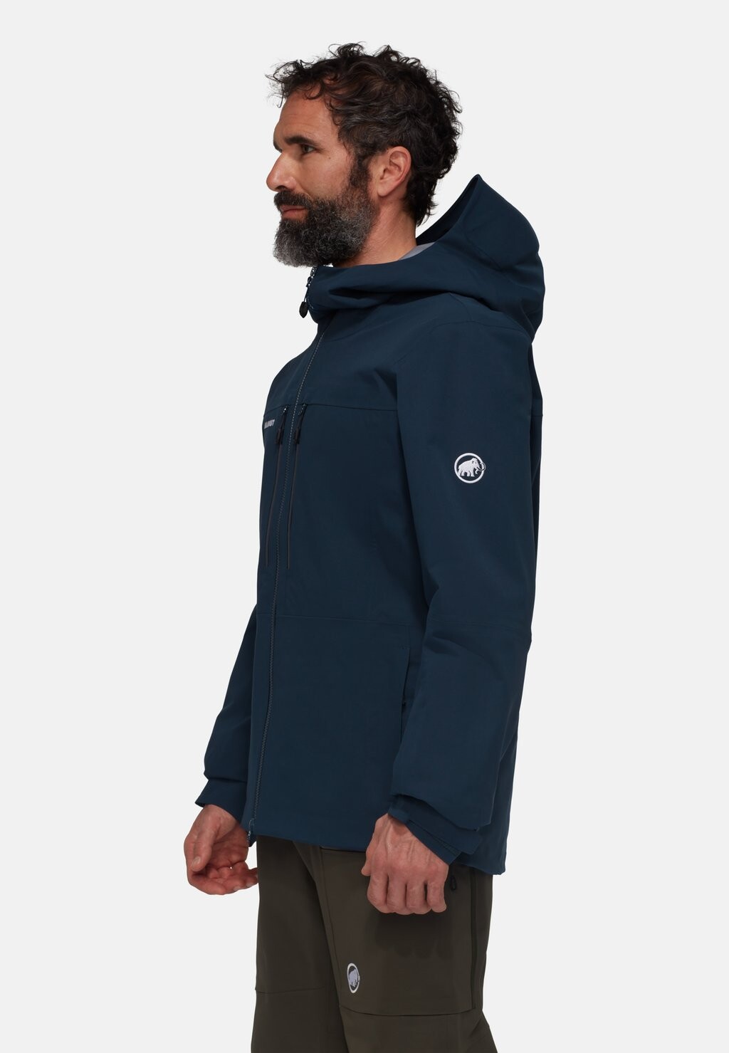 

Жесткая куртка HOODED Mammut, синий