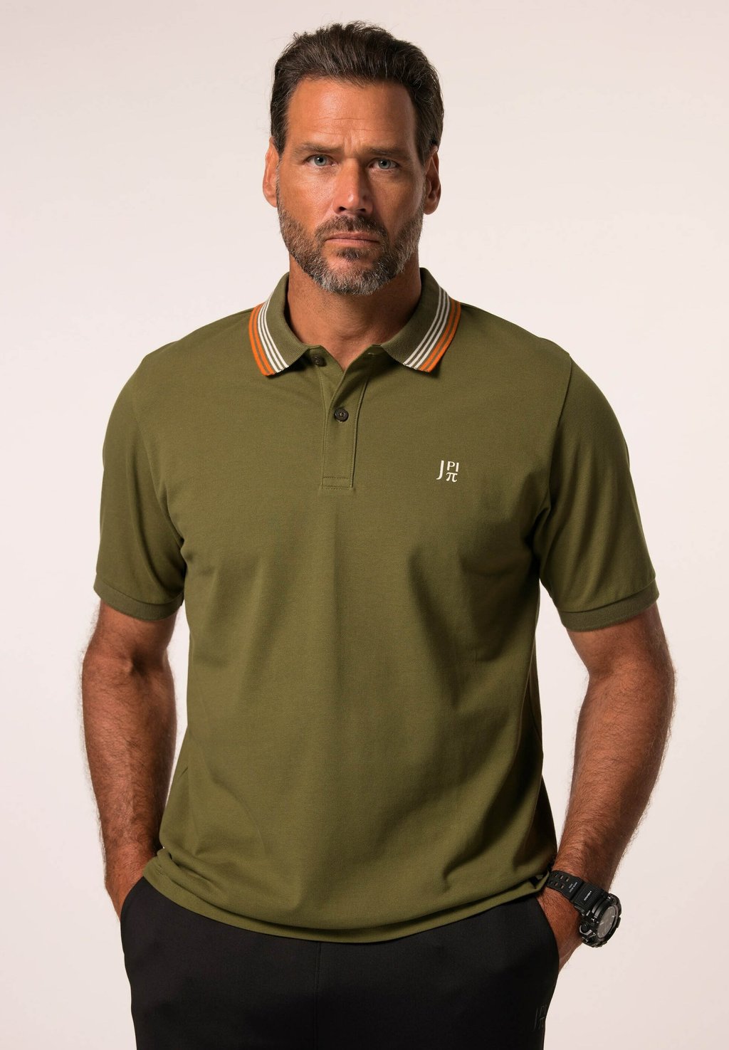 

Рубашка поло FLEXNAMIC SHORT SLEEVE JP1880, оливковый