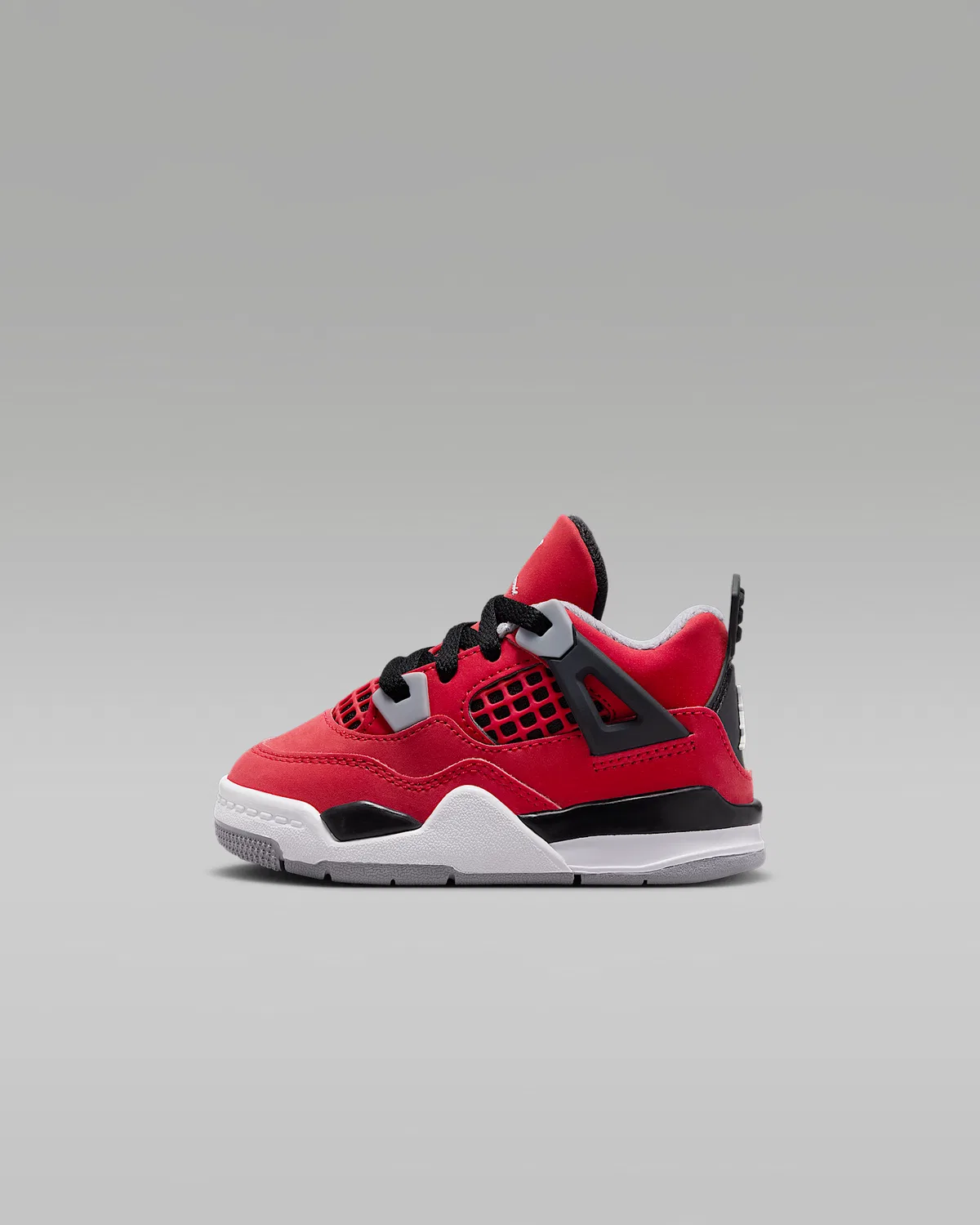 Детские кроссовки Jordan 4 "Toro", Fire Red/Black/Cement Grey/White