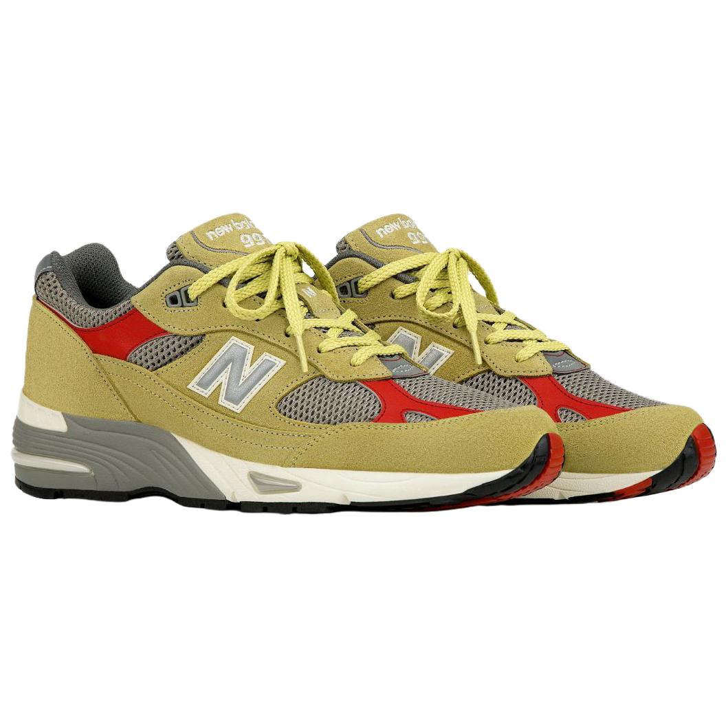 New Balance Кроссовки для бега AIME LEON DORE x NB 991 Unisex Sand Yellow — фото 3
