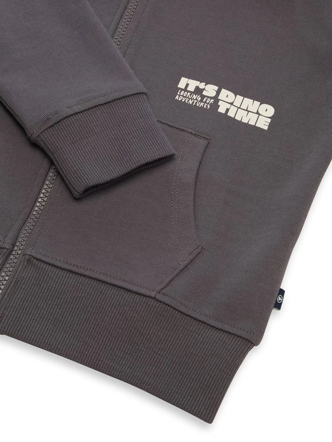 Толстовка на молнии Tom Tailor, Dark Grey — фото 3