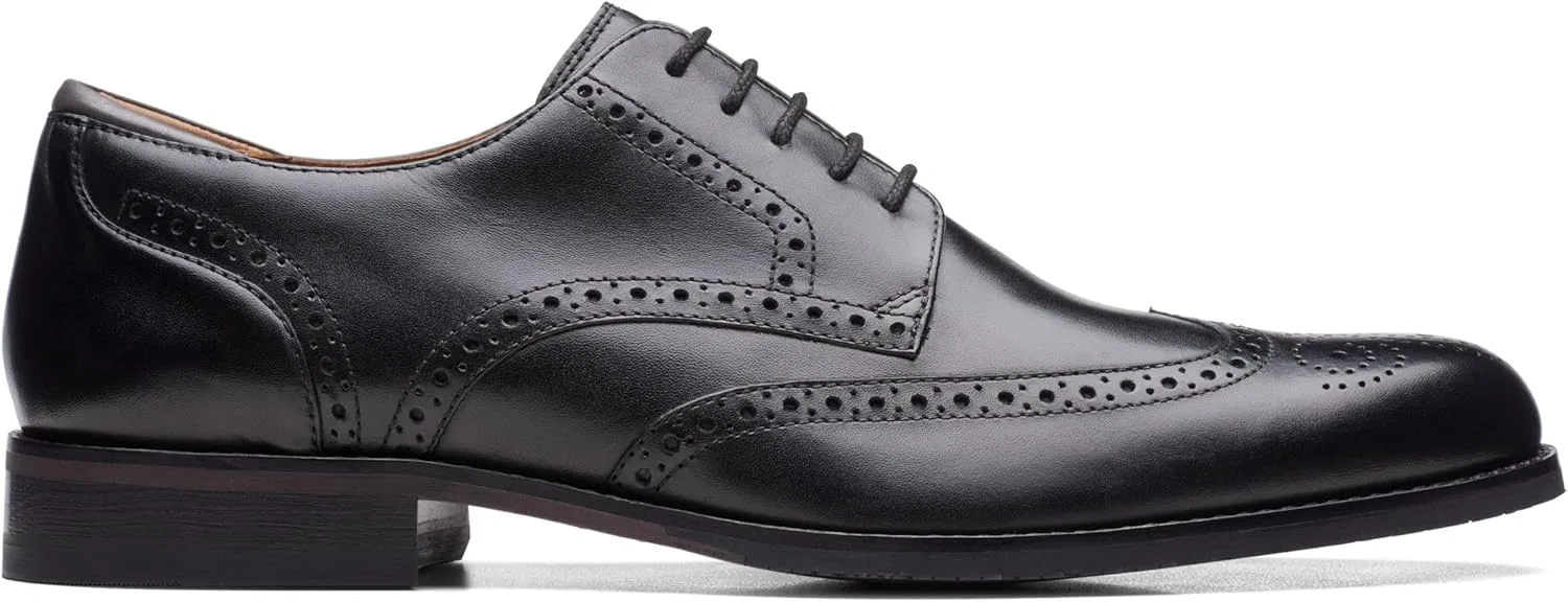 Туфли Clarks Craft Arlo Limit Men's Brogue, 2 Black Leather