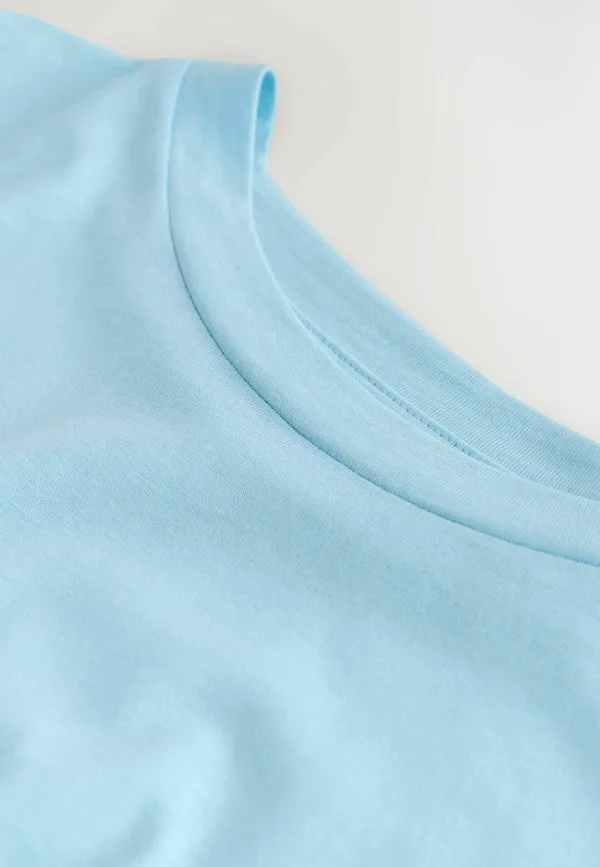 Базовая футболка стандартного кроя Next, Light Blue — фото 3