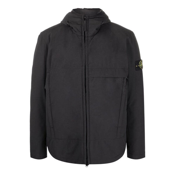 

Куртка soft-shell primaloft hooded jacket 'black' Stone Island, черный