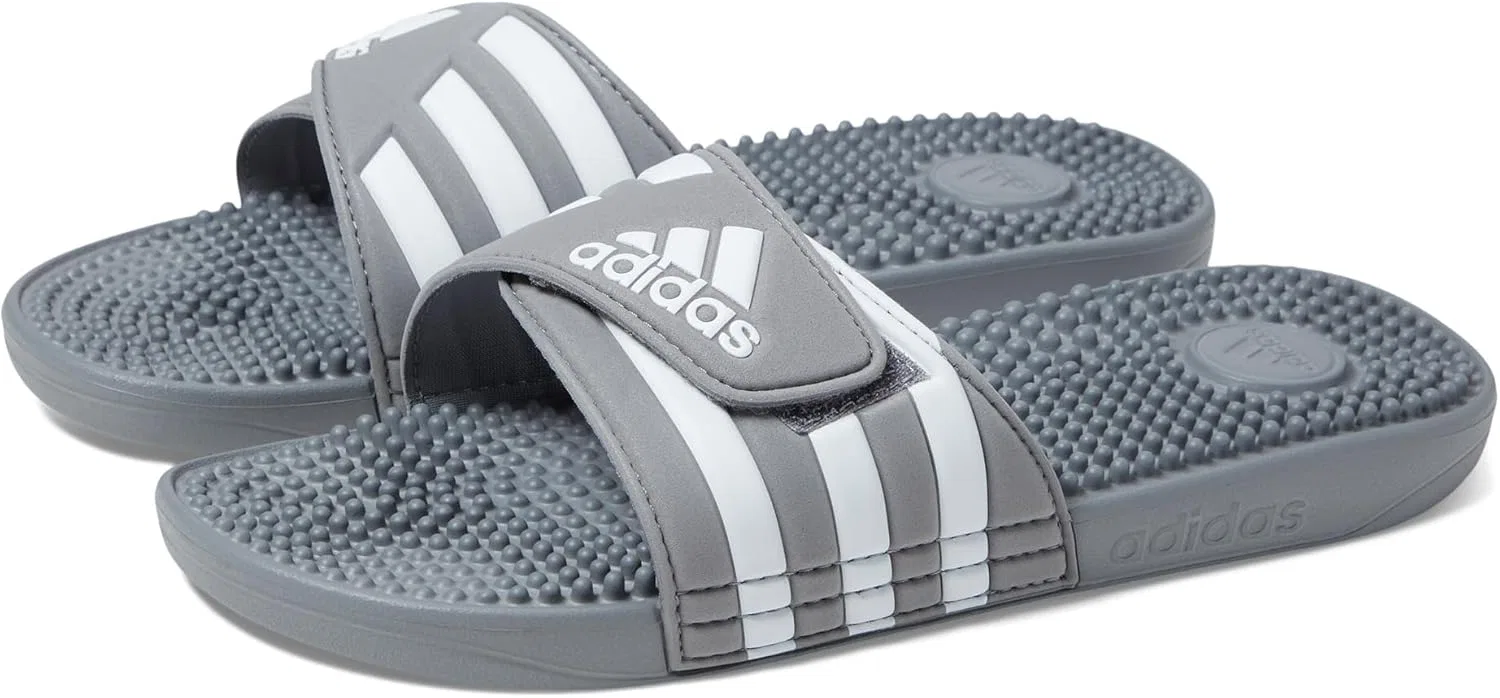 Сандалии спортивные adidas, серый/белый/серый