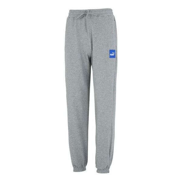 

Брюки running sportwear pants 'grey' Puma, серый