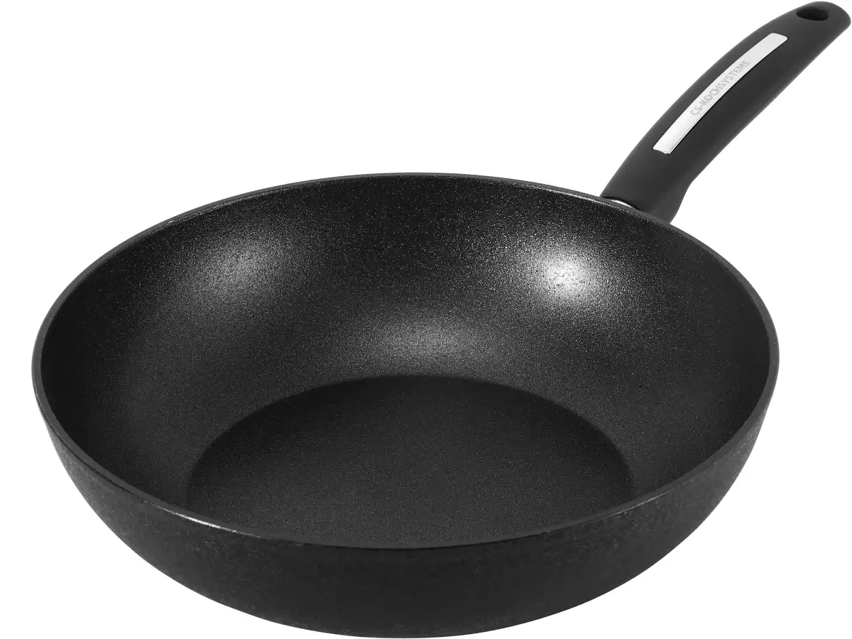 

CS Koch-Systeme Wok "Münster", литой алюминий, (1 шт.), Ø 28 см, индукционная, черный