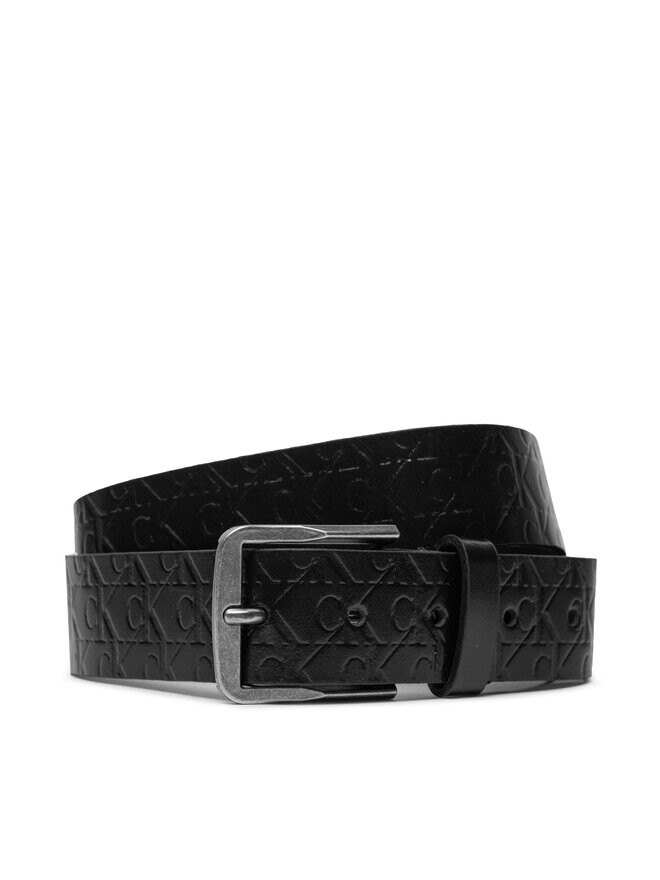 

Ремень Classic Flat Lthr Belt 35Mm Aop Calvin Klein, черный