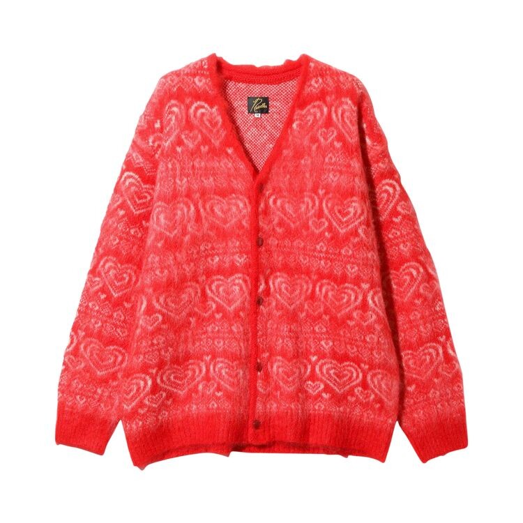 

Кардиган Needles Mohair Cardigan Red, красный