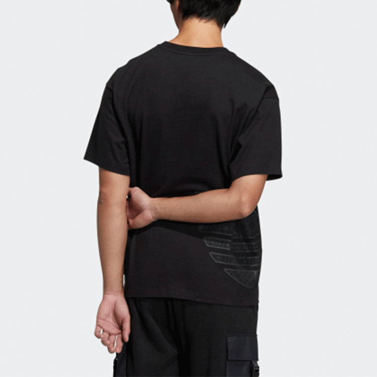 Футболка adidas originals CNY Sports Round Neck Short Sleeve Black T-Shirt HC0574 — фото 3