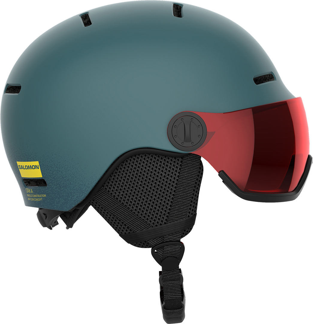 

Salomon Шлем Orka visor north atlantic/universal flash red ks