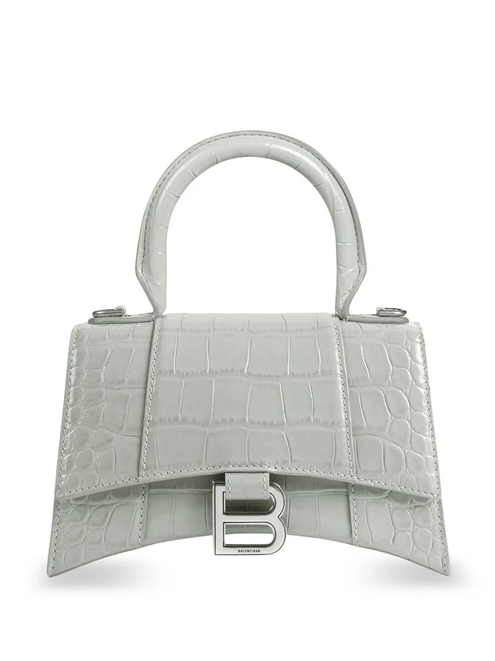 

Сумка Hourglass XS BALENCIAGA, серый