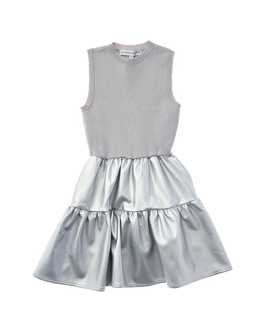 

Комбинированное платье Central Park West Phoebe, цвет Metallic