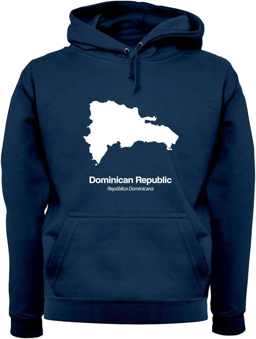 

Толстовка с капюшоном Dominican Republic Silhouette Dressdown