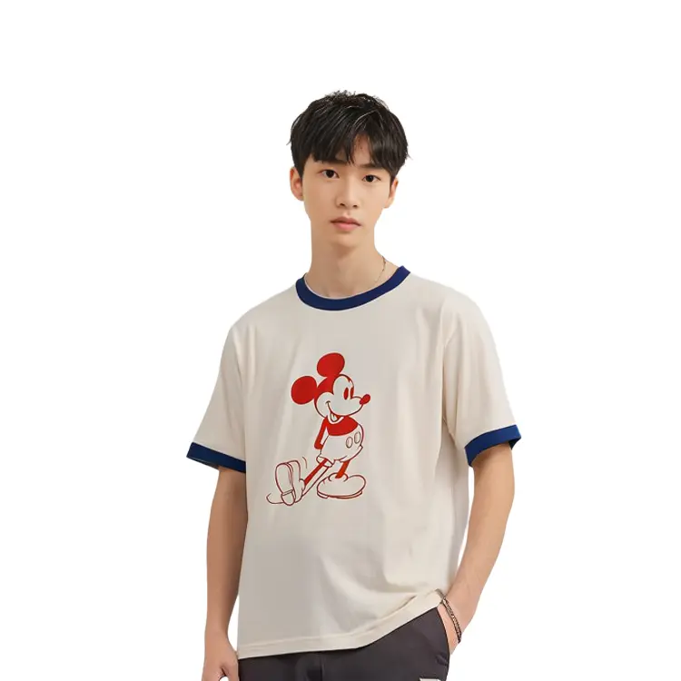 Футболка Uniqlo унисекс молочно-белая — фото 4