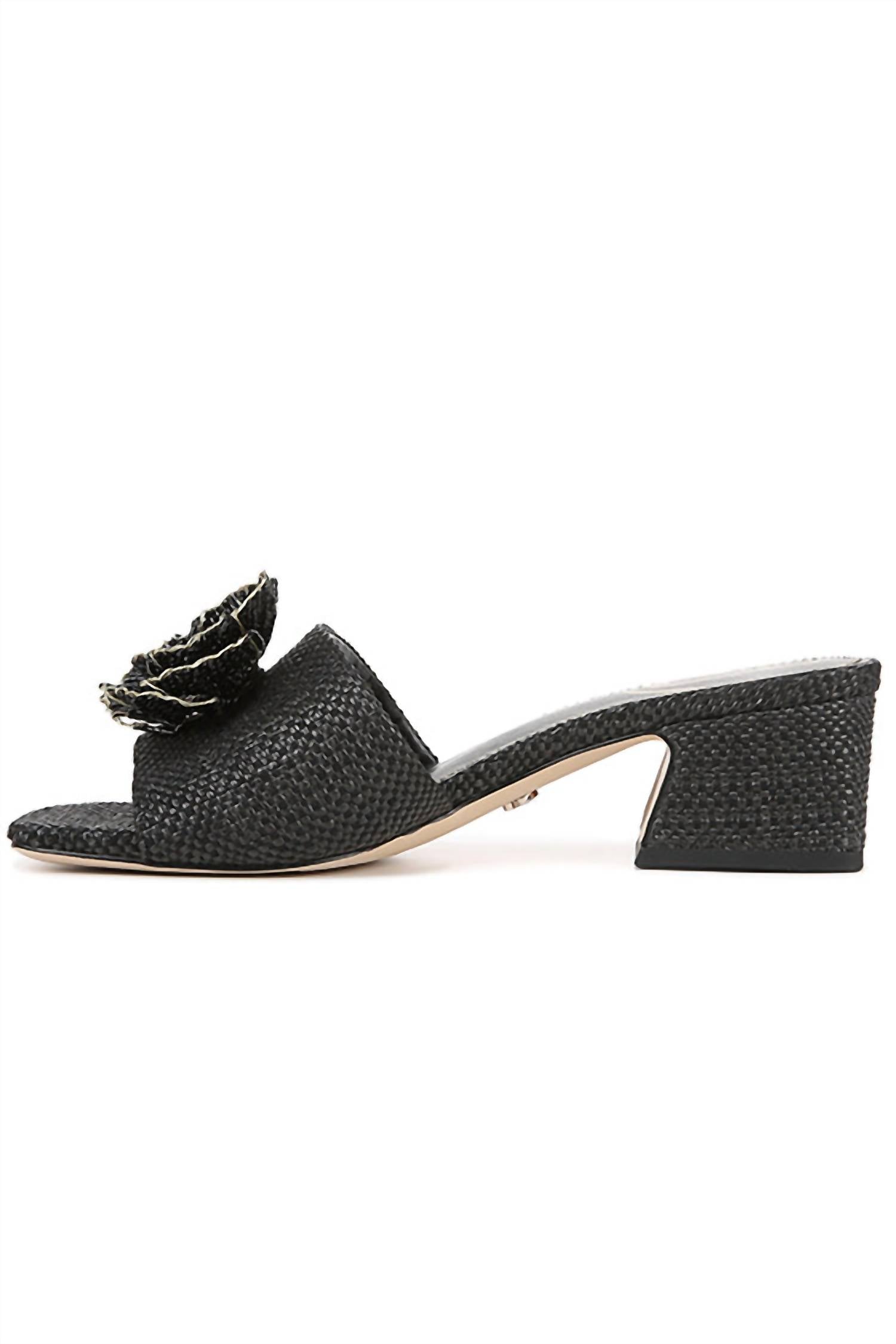 Женские сандалии Winsley на квадратном каблуке в черном цвете Sam Edelman — фото 2
