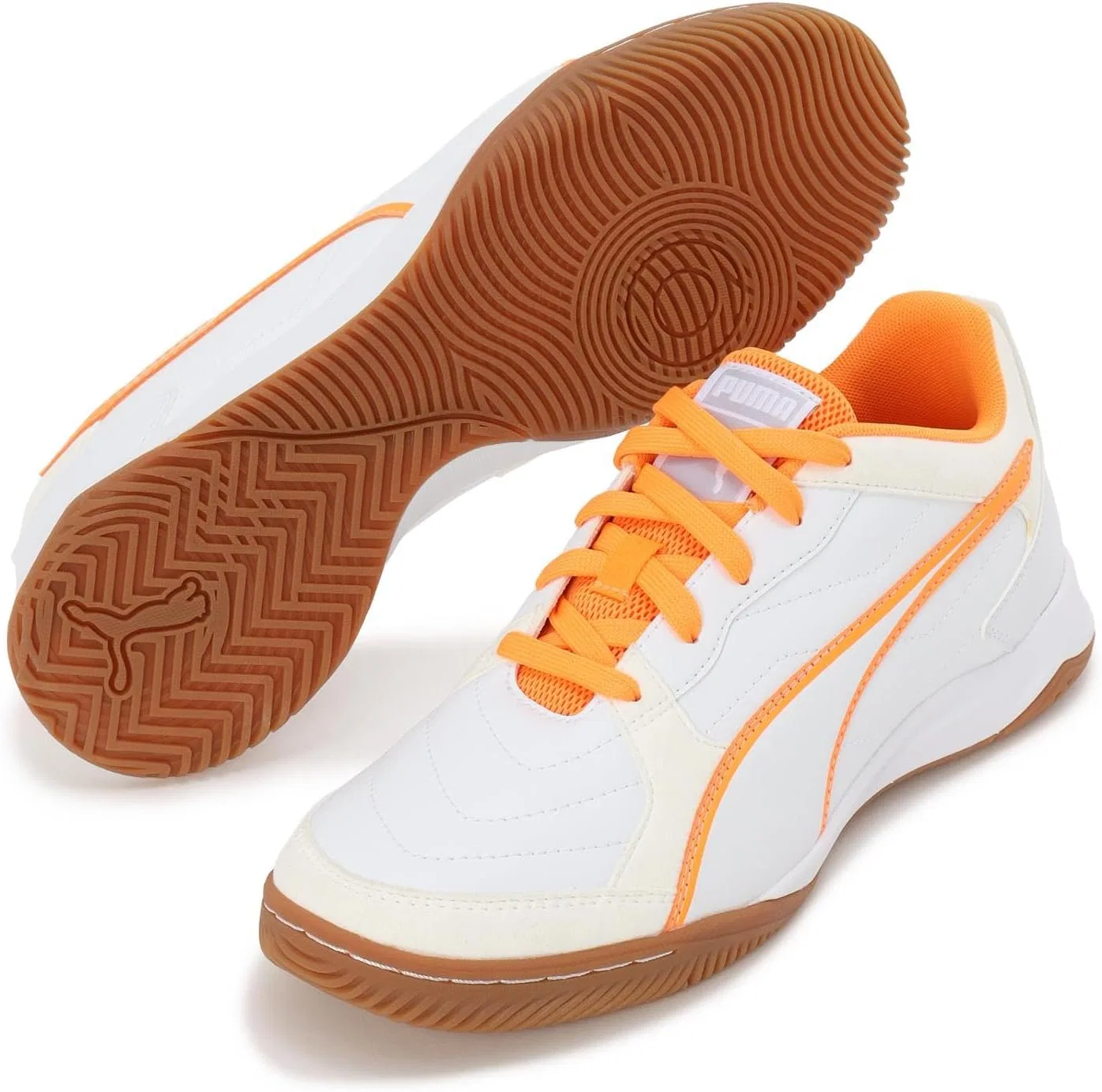 Спортивные кроссовки PUMA Unisex Pressing IV, 26 Frühjahr Sommer Farbe Puma Weiß Orange Leuchtend Lebendiges Silber 04