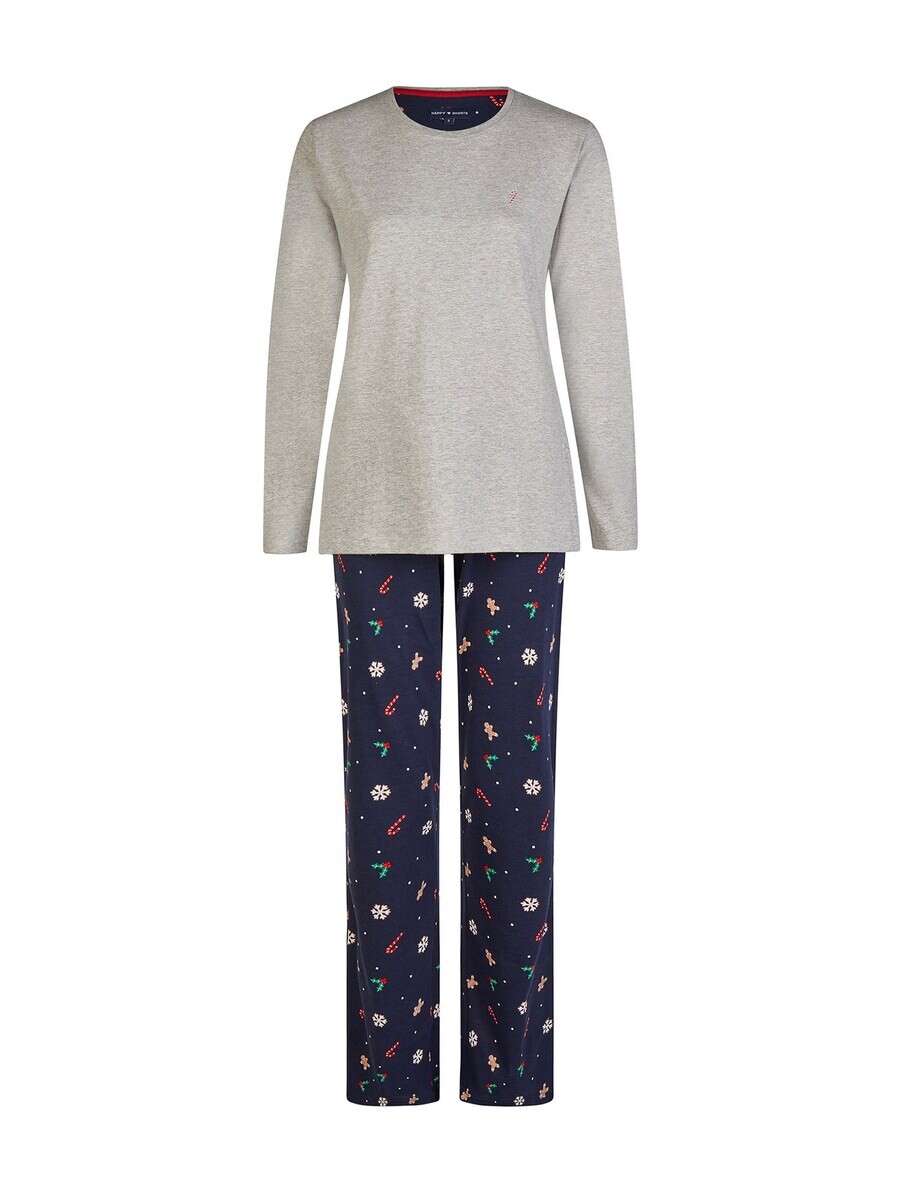

Пижама Happy Shorts Pajama XMAS, цвет dark blue/off white