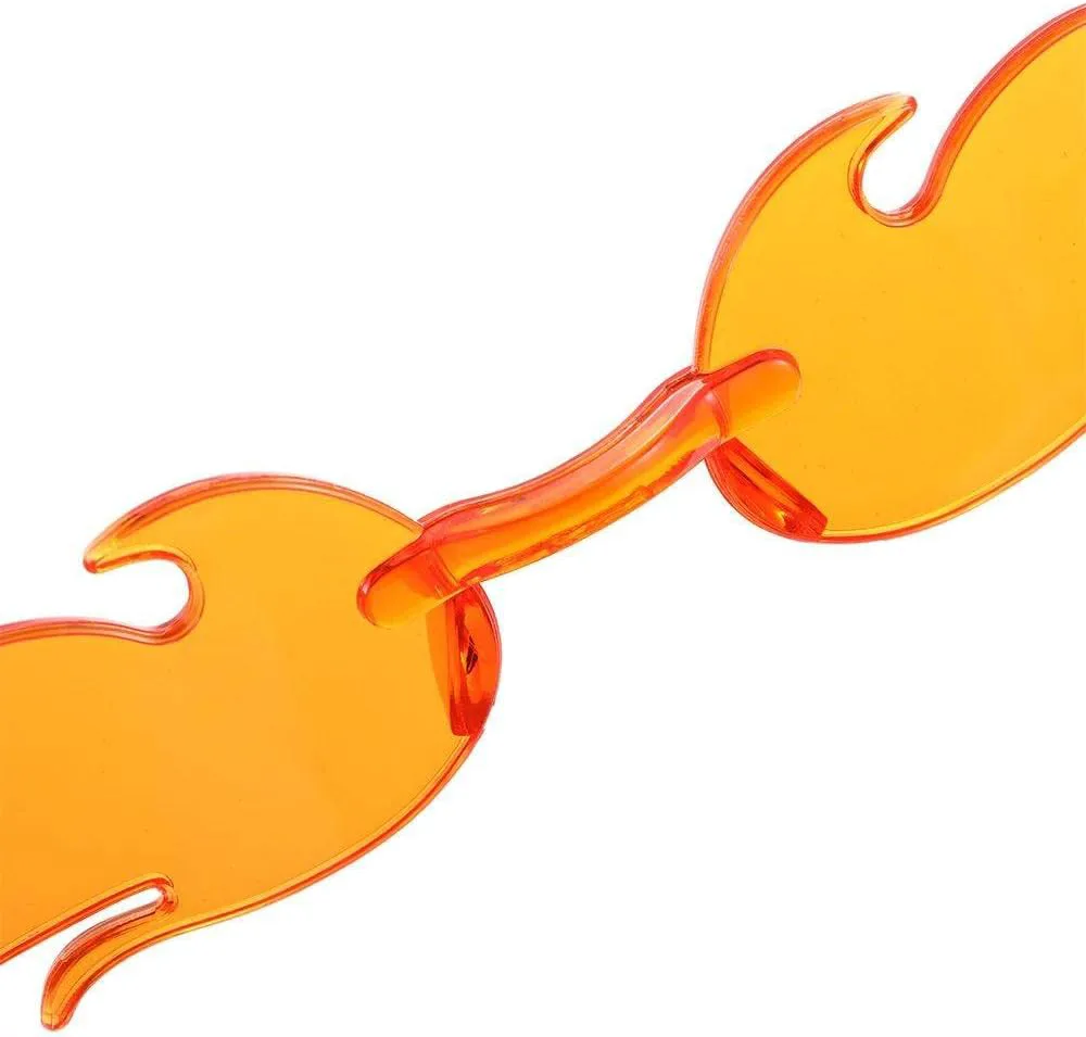 

Женские солнцезащитные очки: модные безободковые солнцезащитные очки с поликарбонатной оправой и защитой от УФ-излучения UV400, очки для вечеринок generic, C29