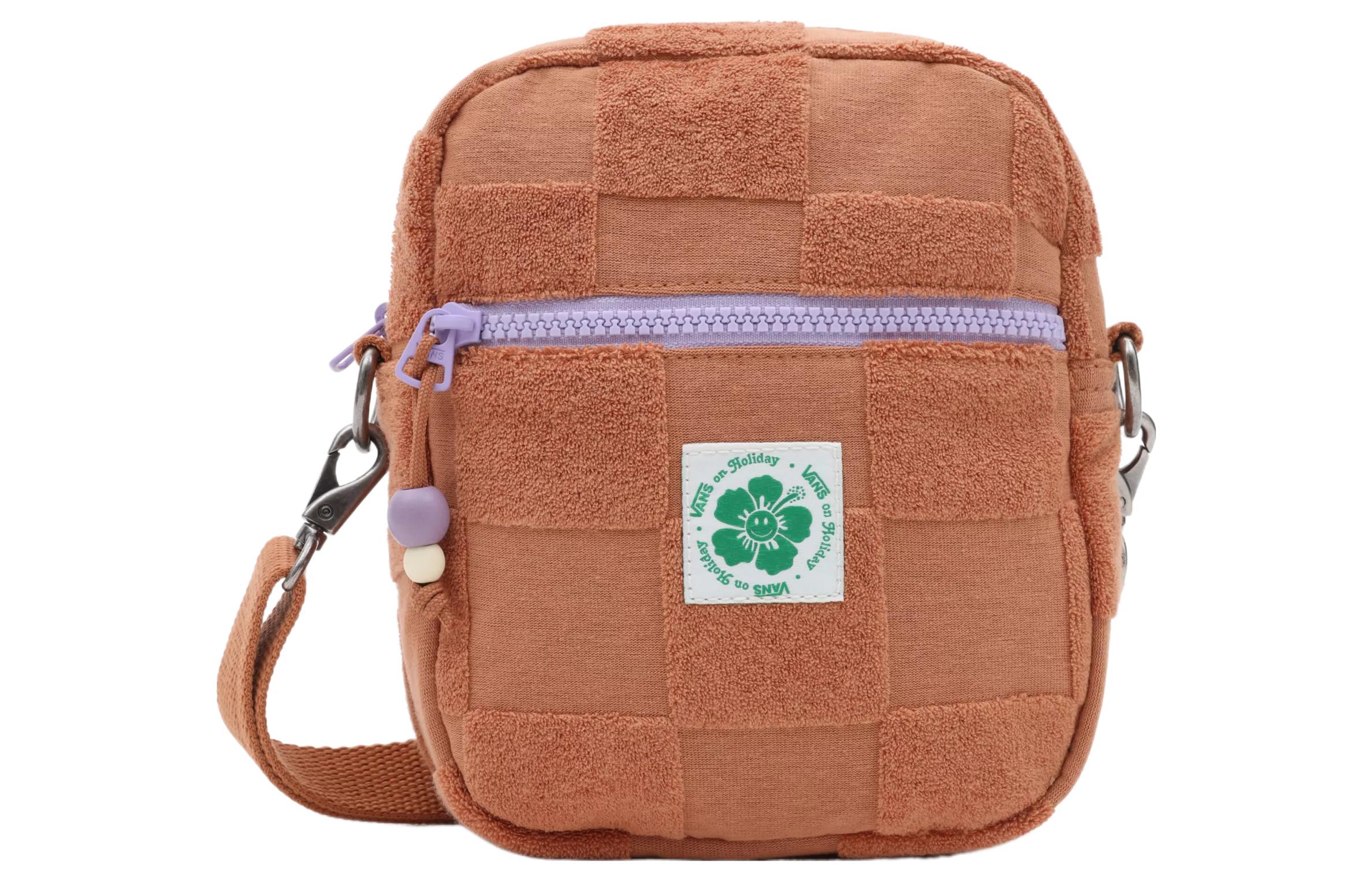 

Vans Сумка кросс-боди хлопковая через плечо женская коричневая