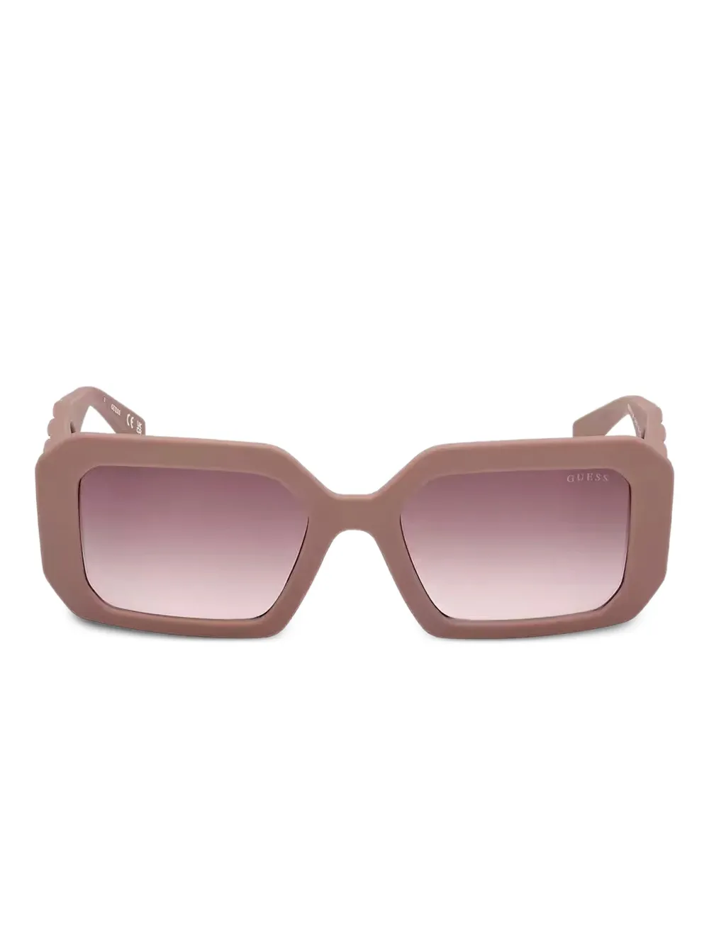 

Солнцезащитные очки в прямоугольной оправе GUESS EYEWEAR, нейтральный