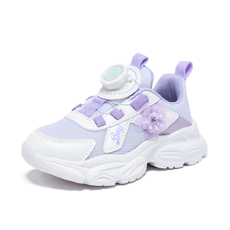 

Детские кроссовки Strawberry Bear Series с мягкой амортизацией, износостойкие, дышащие, с низким верхом Disney, фиолетовый