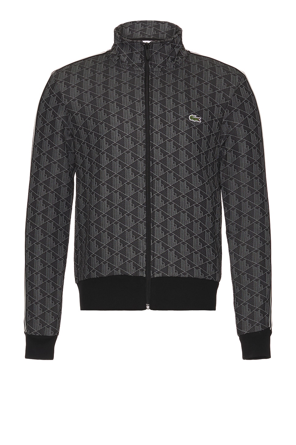 

Спортивная куртка vintage fit на молнии Lacoste, черный