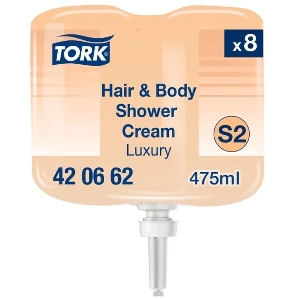 Крем-гель для душа Tork Luxury 3-в-1 с ароматом арганы и ванили Tork