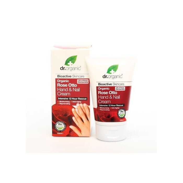 

Крем для рук Crema de Manos y Uñas de Rosa Otto Dr Organic, 125 ml