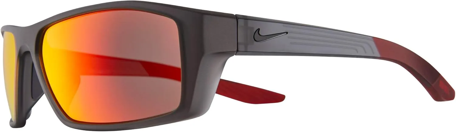 

Солнцезащитные очки Nike CT8226-021 Brazen Shadow M, матовая темно-серая/черная оправа, серые линзы с красным зеркальным покрытием, Matte Dark Grey/Black