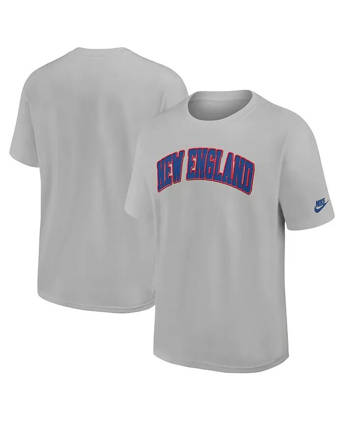

Мужская серебристая футболка New England Patriots Rewind Max90 Statement Nike
