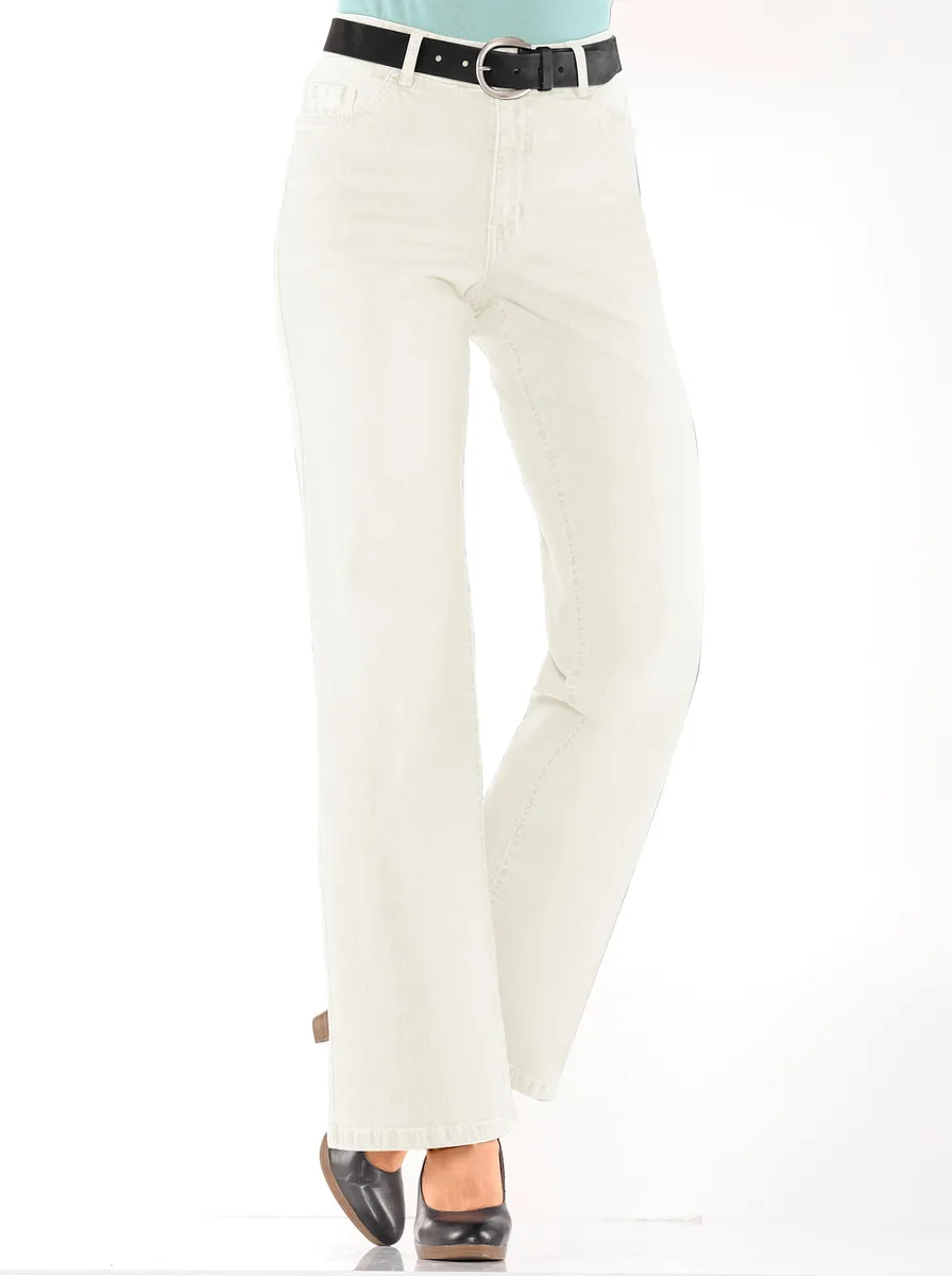

Удобные джинсы в стиле casual (1 шт.) Casual Looks, цвет Ecru