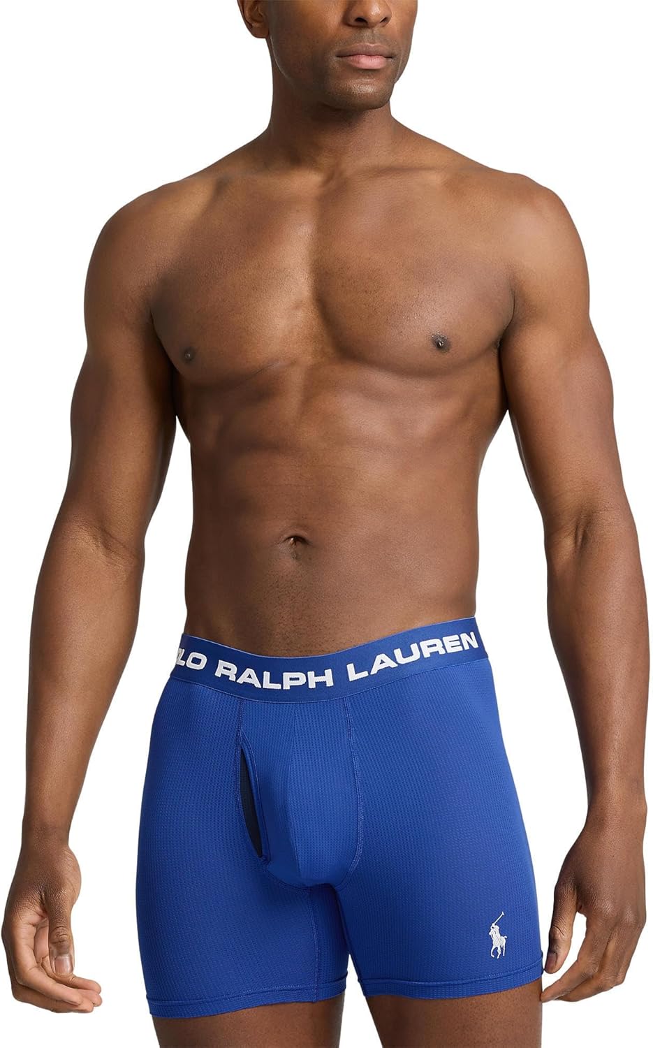 Мужские трусы-боксеры POLO RALPH LAUREN Perfect Pouch, 3 шт., Multicolor — фото 4