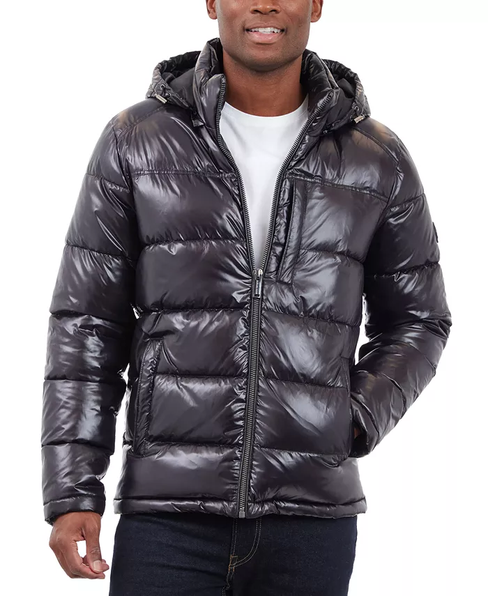 

Мужская куртка Shine Puffer Michael Kors, черный