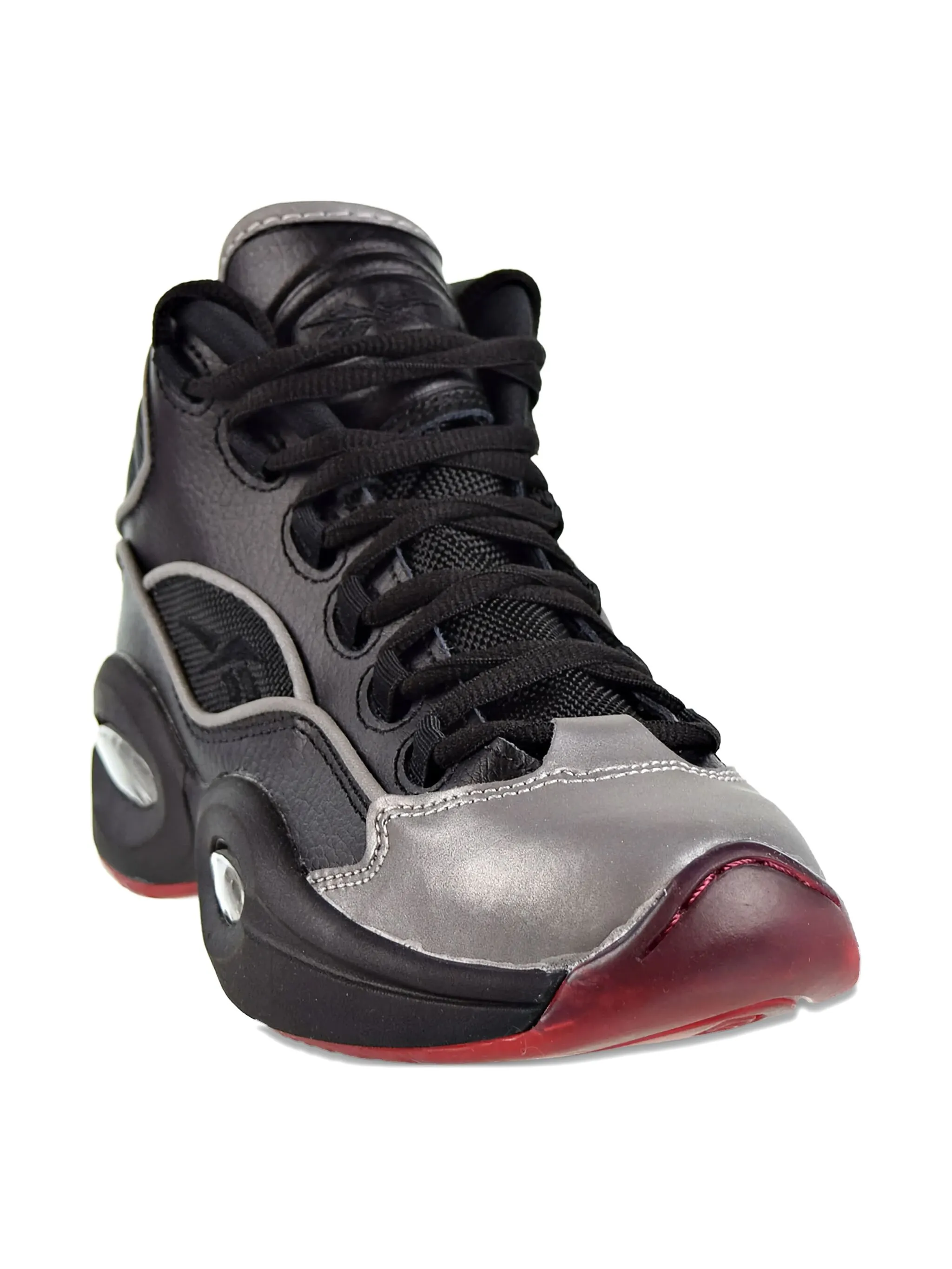 

Кроссовки Question A5 Jadakiss Black/Silver Met/Red Reebok Kids, черный
