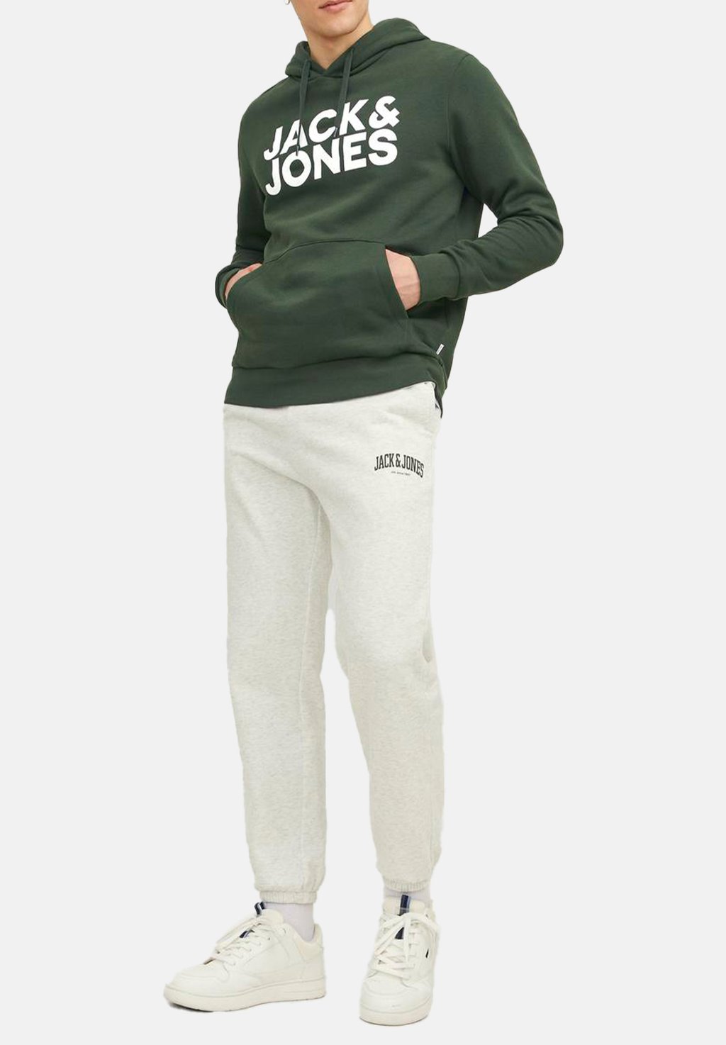 

Толстовка 2ER PACK CORP con cappuccio Jack & Jones, цвет Navy Mountain View